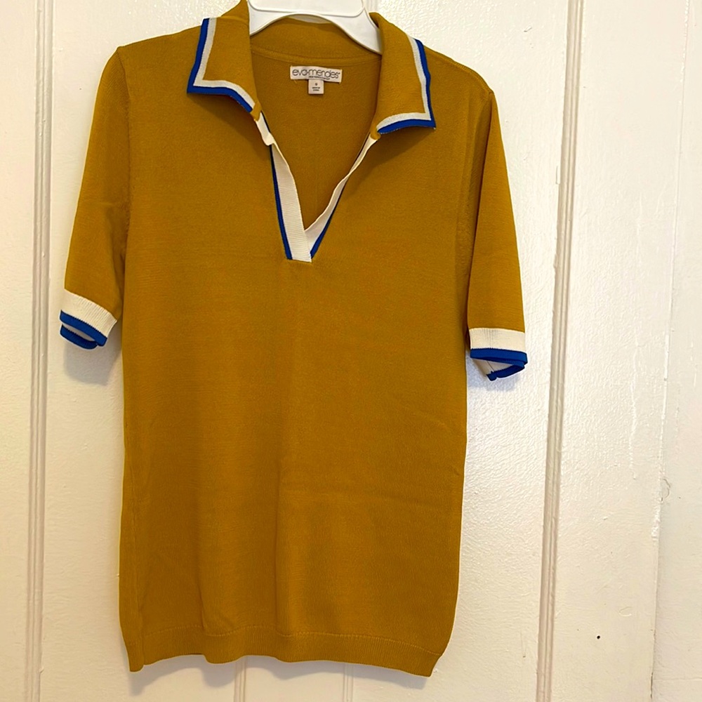 Eva Mendes by New York company brand.polo T-shirt. unused(new)size S.